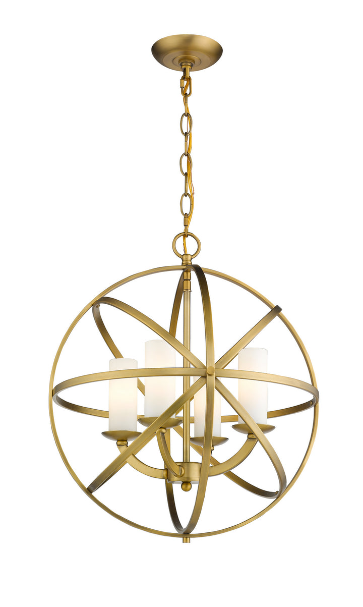 Z-Lite Aranya 6017-4S-HB Chandelier Light - Heirloom Brass