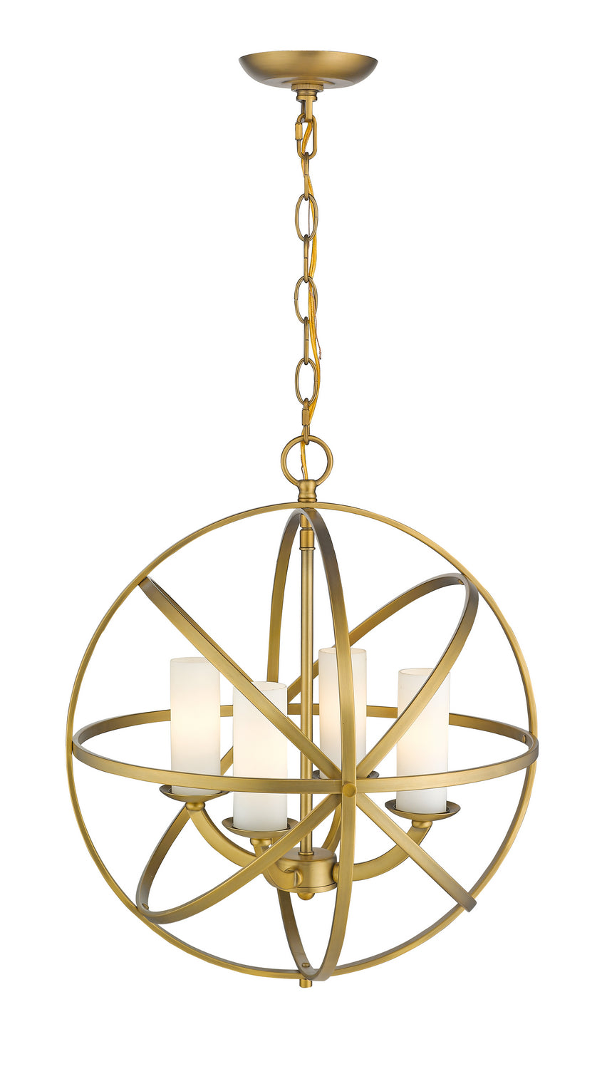 Z-Lite Aranya 6017-4S-HB Chandelier Light - Heirloom Brass