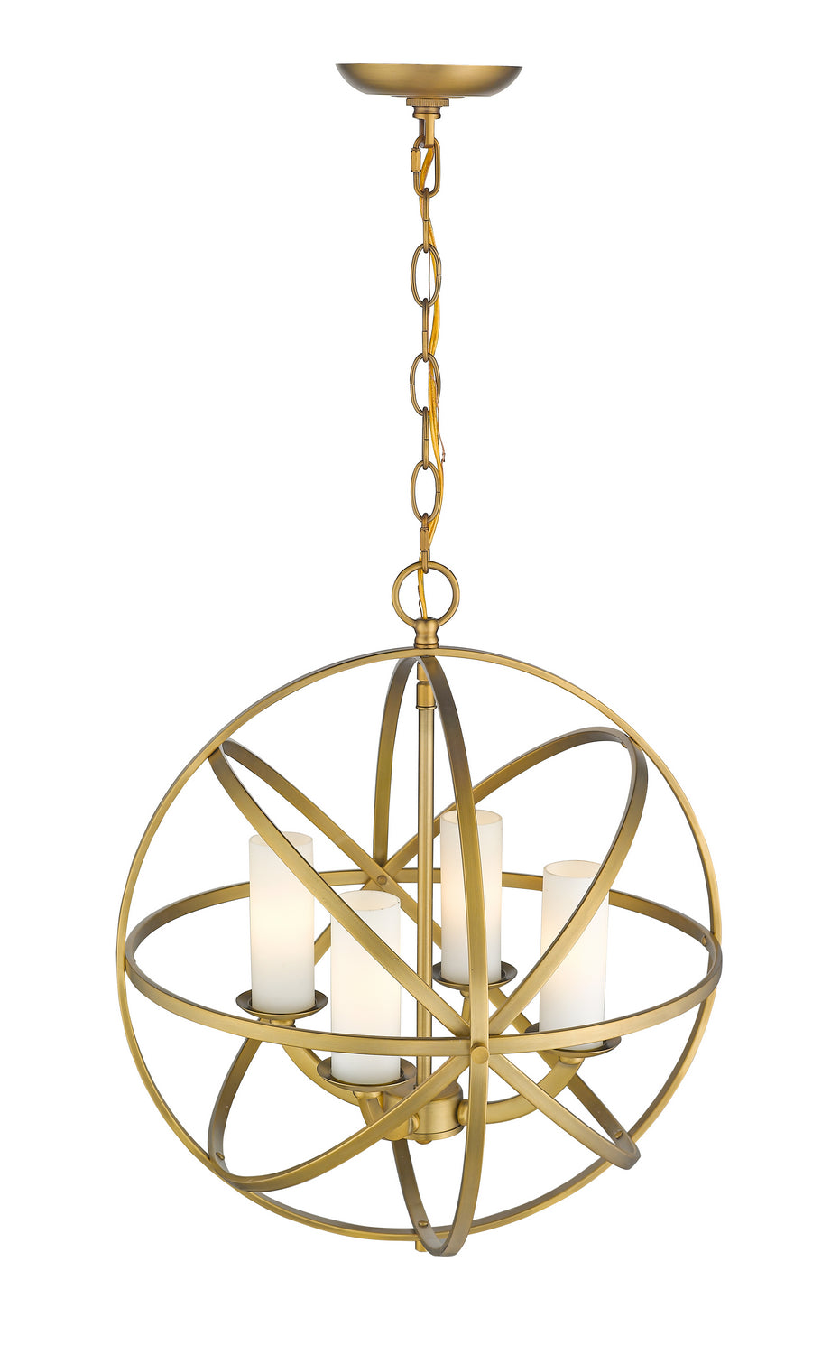 Z-Lite Aranya 6017-4S-HB Chandelier Light - Heirloom Brass