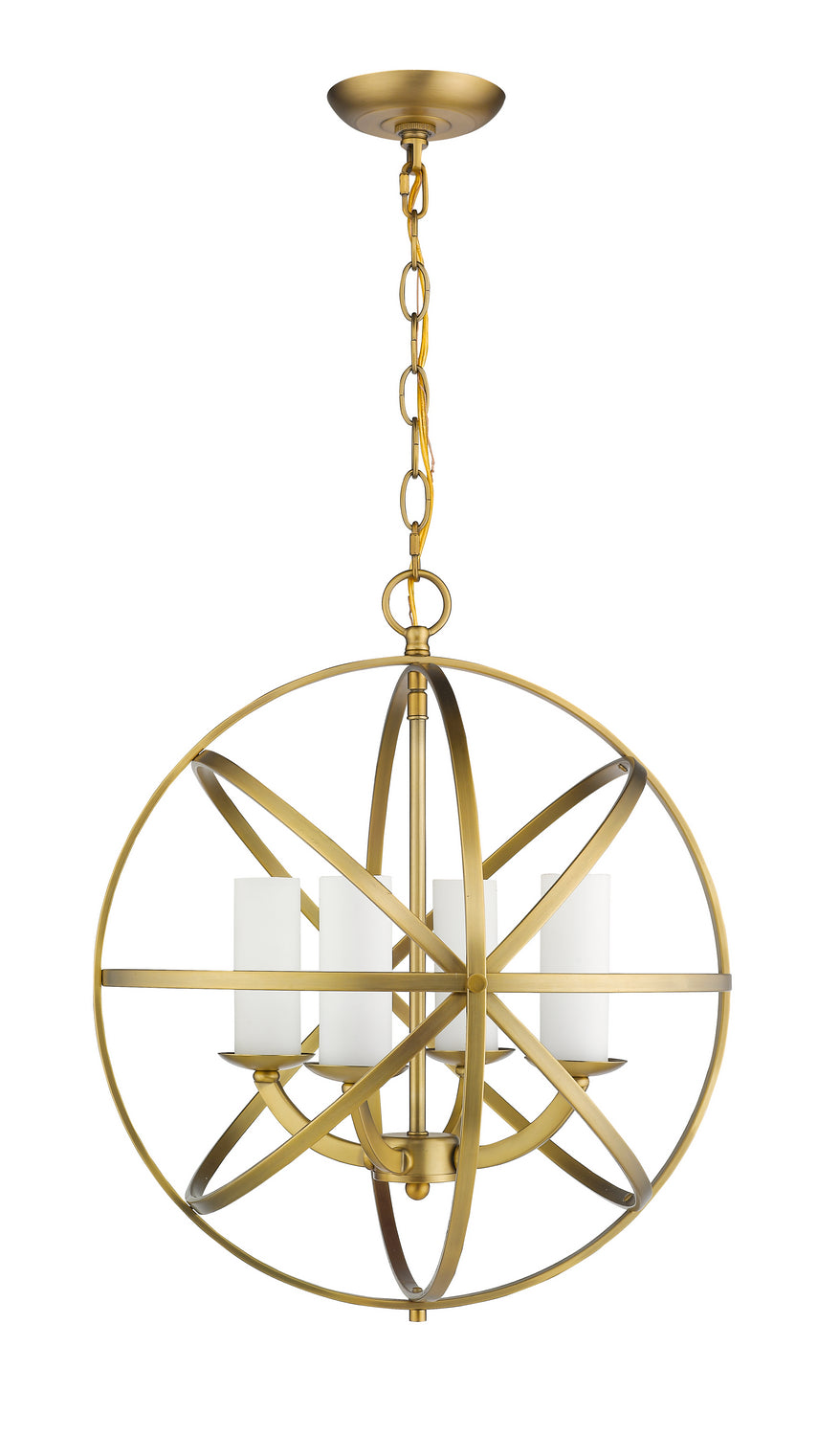 Z-Lite Aranya 6017-4S-HB Chandelier Light - Heirloom Brass