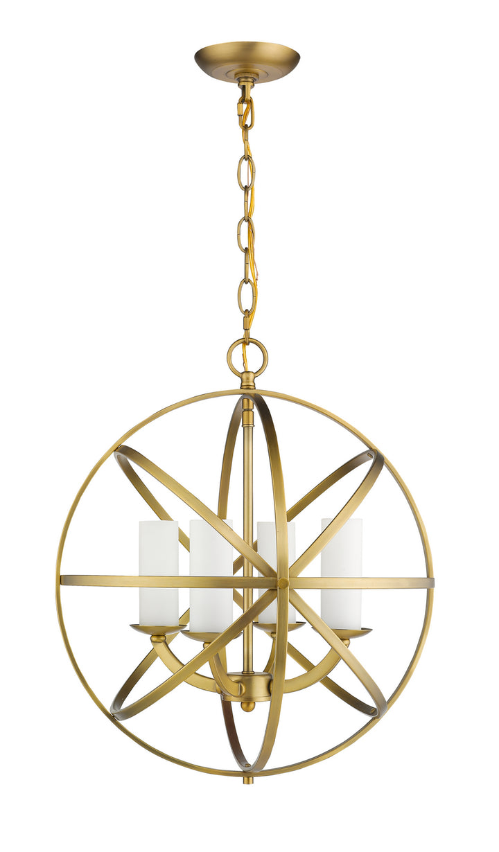 Z-Lite Aranya 6017-4S-HB Chandelier Light - Heirloom Brass