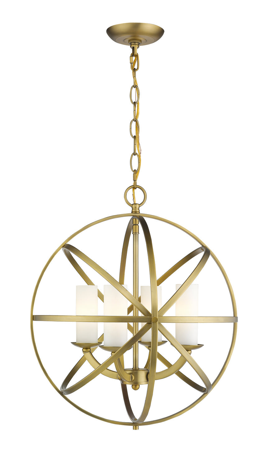 Z-Lite Aranya 6017-4S-HB Chandelier Light - Heirloom Brass