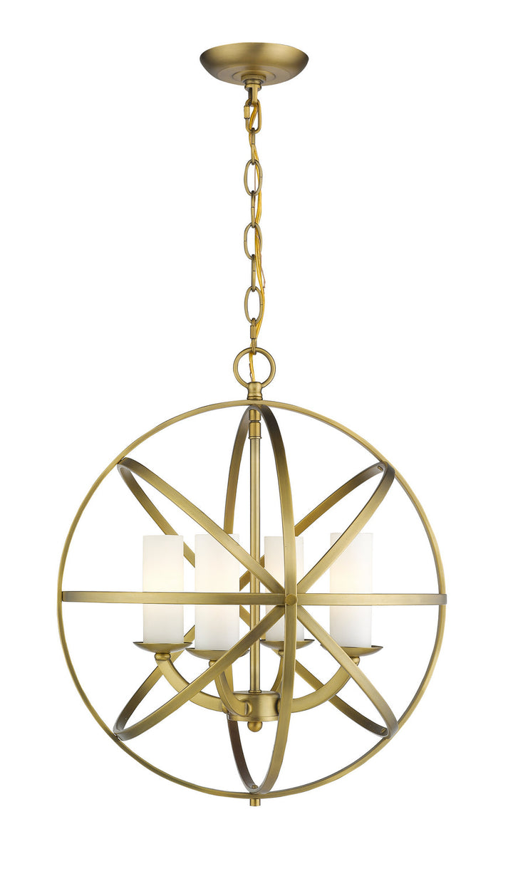 Z-Lite Aranya 6017-4S-HB Chandelier Light - Heirloom Brass