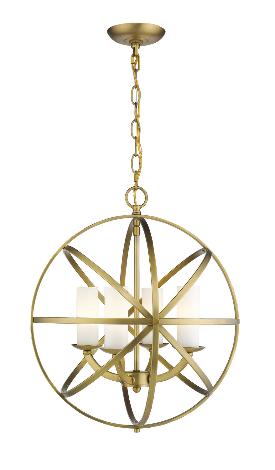 Z-Lite Aranya 6017-4S-HB Chandelier Light - Heirloom Brass
