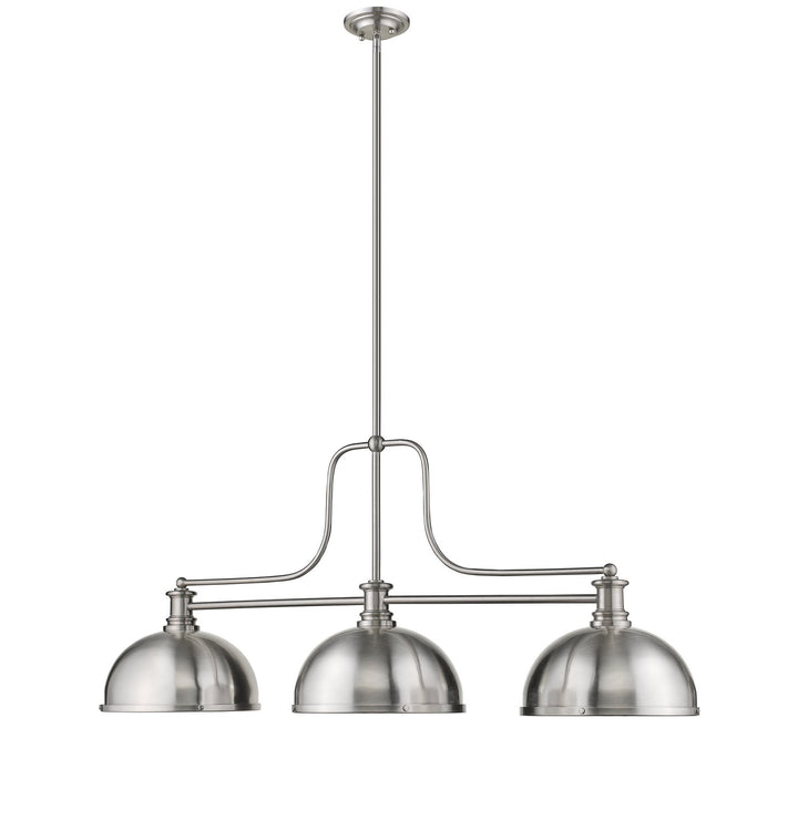 Z-Lite Melange 725-3BN-D12BN Pendant Light - Brushed Nickel