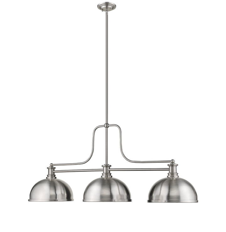 Z-Lite Melange 725-3BN-D12BN Pendant Light - Brushed Nickel