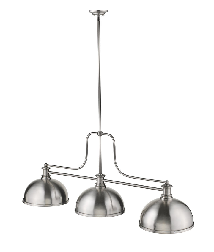 Z-Lite Melange 725-3BN-D12BN Pendant Light - Brushed Nickel