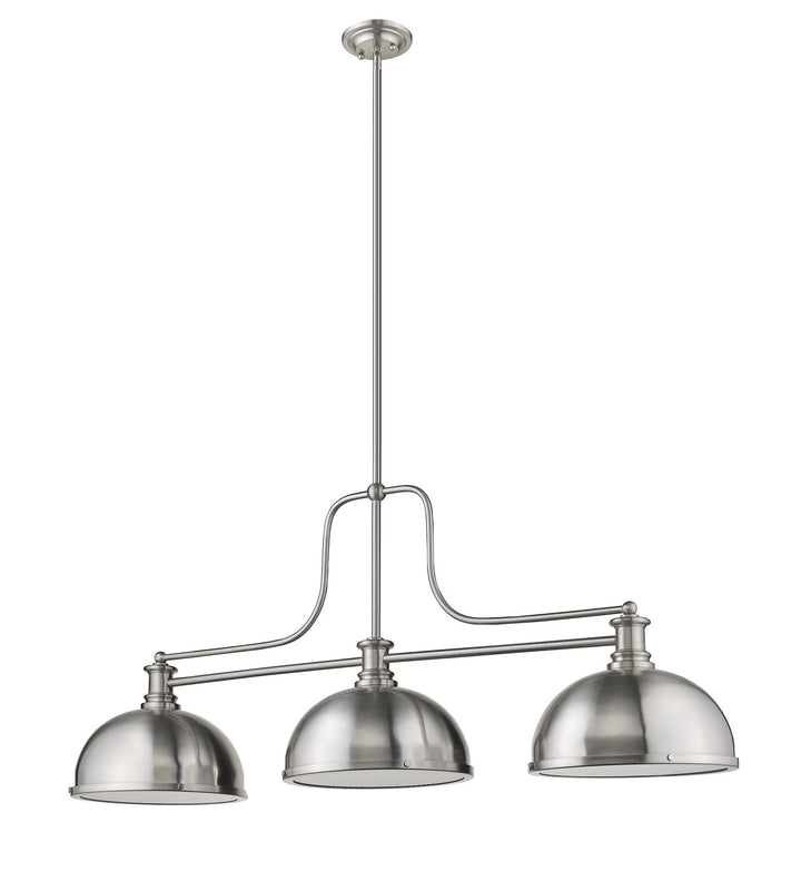 Z-Lite Melange 725-3BN-D12BN Pendant Light - Brushed Nickel