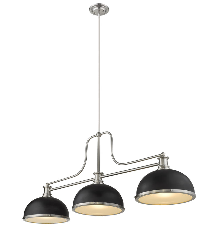 Z-Lite Melange 725-3BN-D12MB+BN Pendant Light - Brushed Nickel