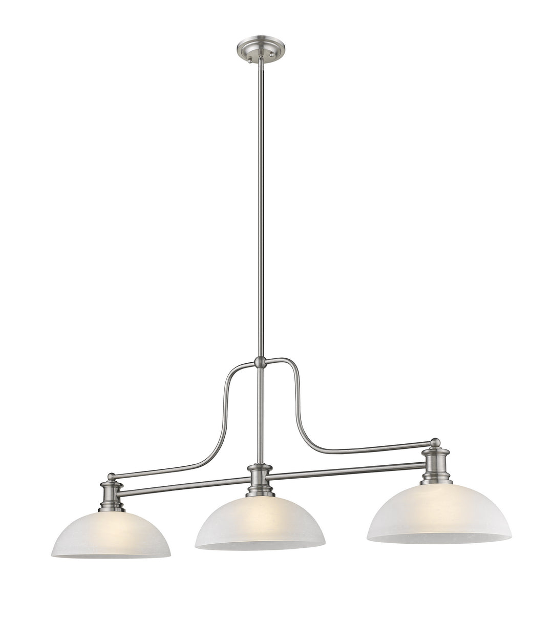 Z-Lite Melange 725-3BN-DWL14 Pendant Light - Brushed Nickel
