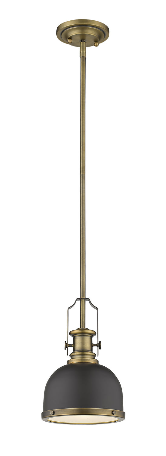 Z-Lite Melange 725MP-BRZ+HBR Pendant Light - Bronze / Heritage Brass
