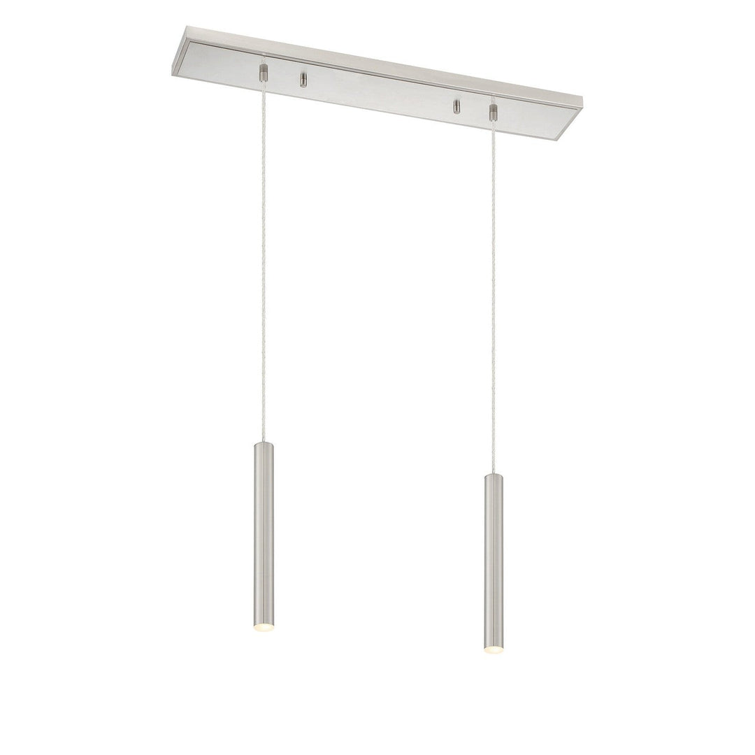 Z-Lite Forest 917MP12-BN-LED-2LBN Pendant Light - Brushed Nickel