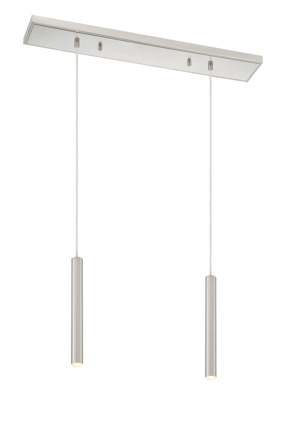 Z-Lite Forest 917MP12-BN-LED-2LBN Pendant Light - Brushed Nickel