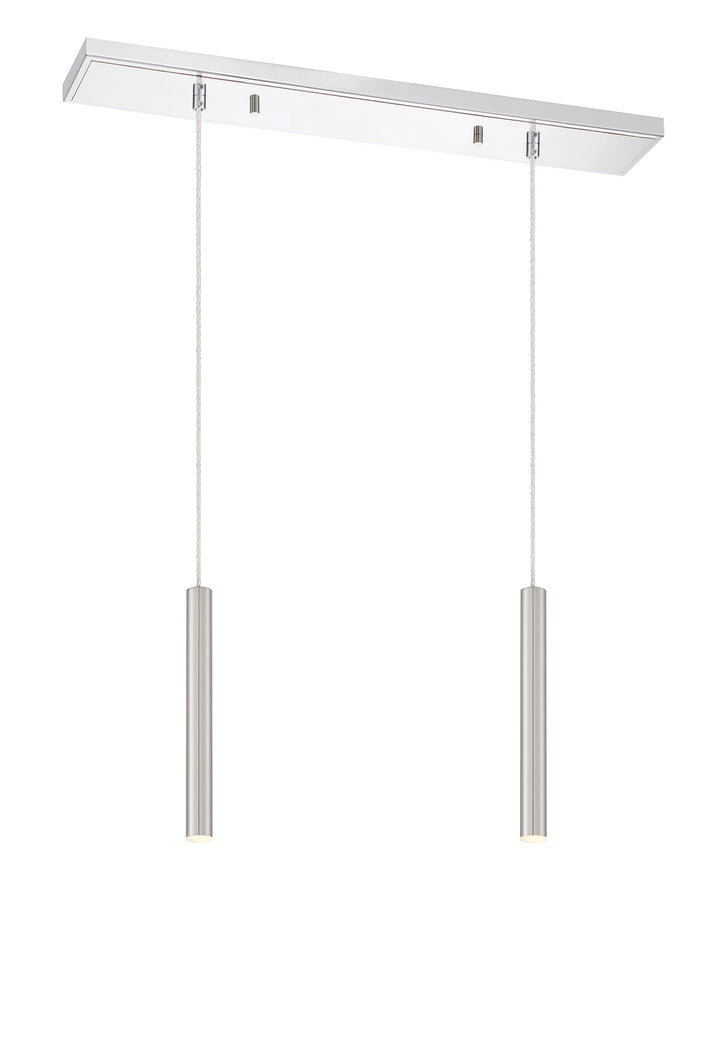 Z-Lite Forest 917MP12-BN-LED-2LCH Pendant Light - Chrome