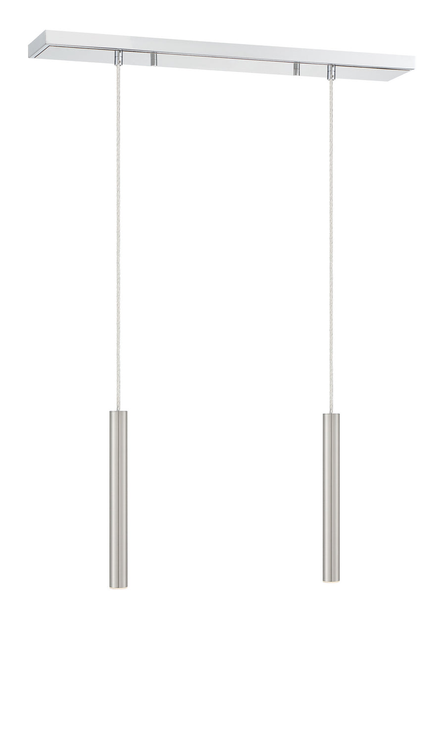 Z-Lite Forest 917MP12-BN-LED-2LCH Pendant Light - Chrome
