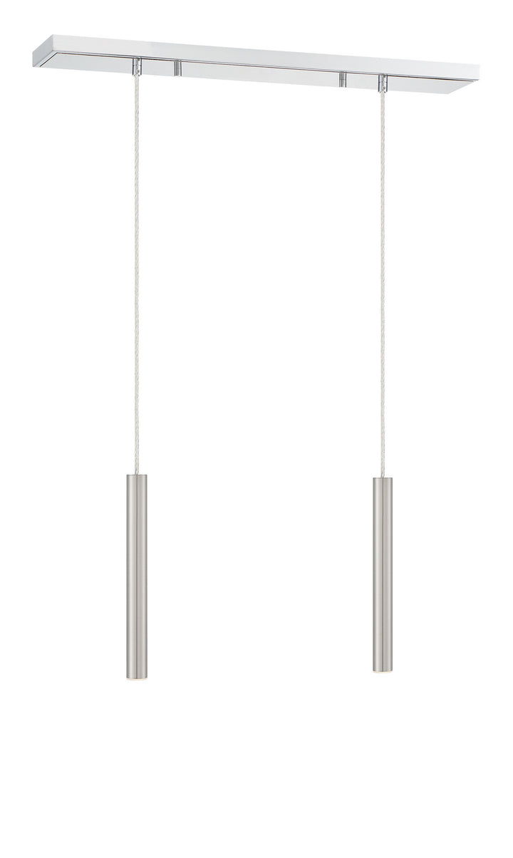 Z-Lite Forest 917MP12-BN-LED-2LCH Pendant Light - Chrome
