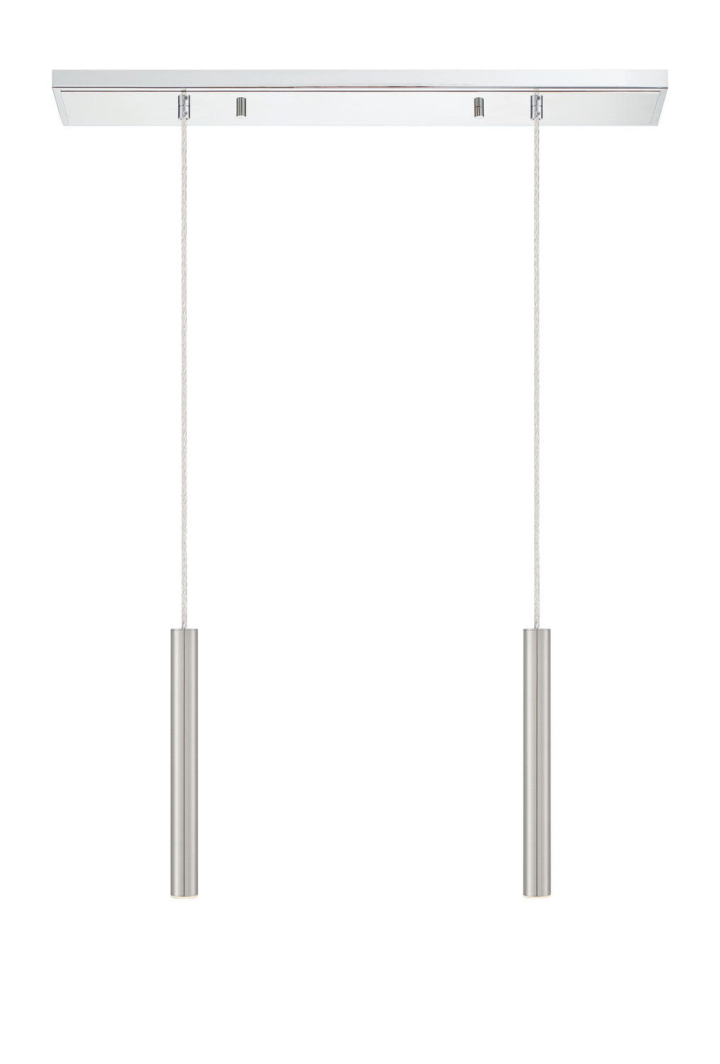Z-Lite Forest 917MP12-BN-LED-2LCH Pendant Light - Chrome