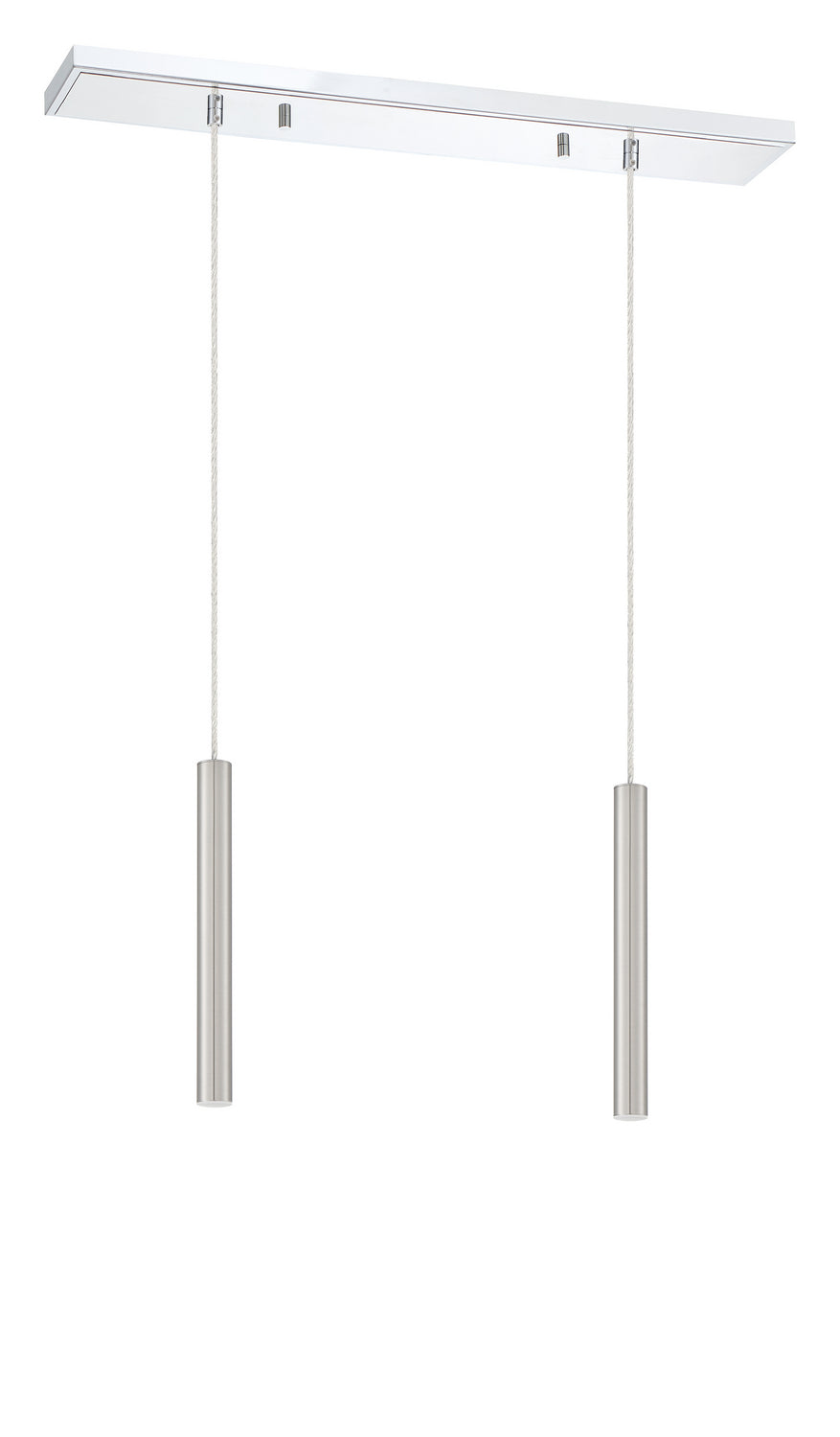 Z-Lite Forest 917MP12-BN-LED-2LCH Pendant Light - Chrome
