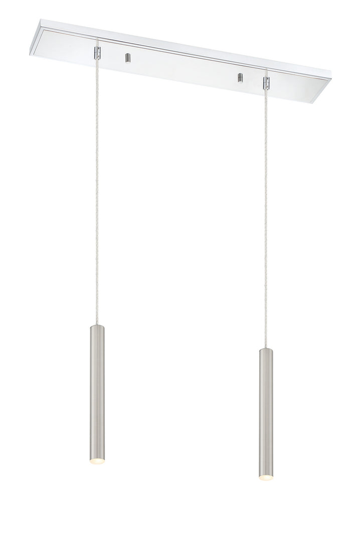 Z-Lite Forest 917MP12-BN-LED-2LCH Pendant Light - Chrome