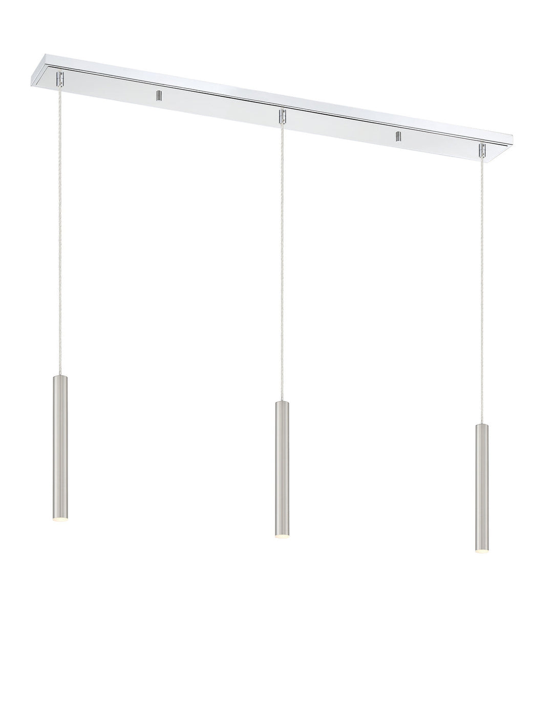 Z-Lite Forest 917MP12-BN-LED-3LCH Pendant Light - Chrome