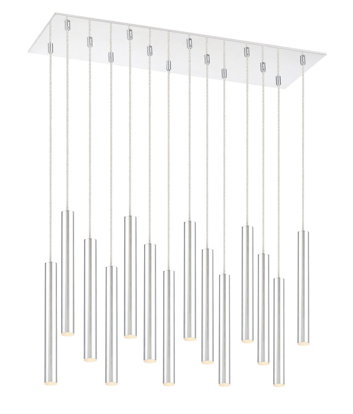 Z-Lite Forest 917MP12-CH-LED-14LCH Pendant Light - Chrome