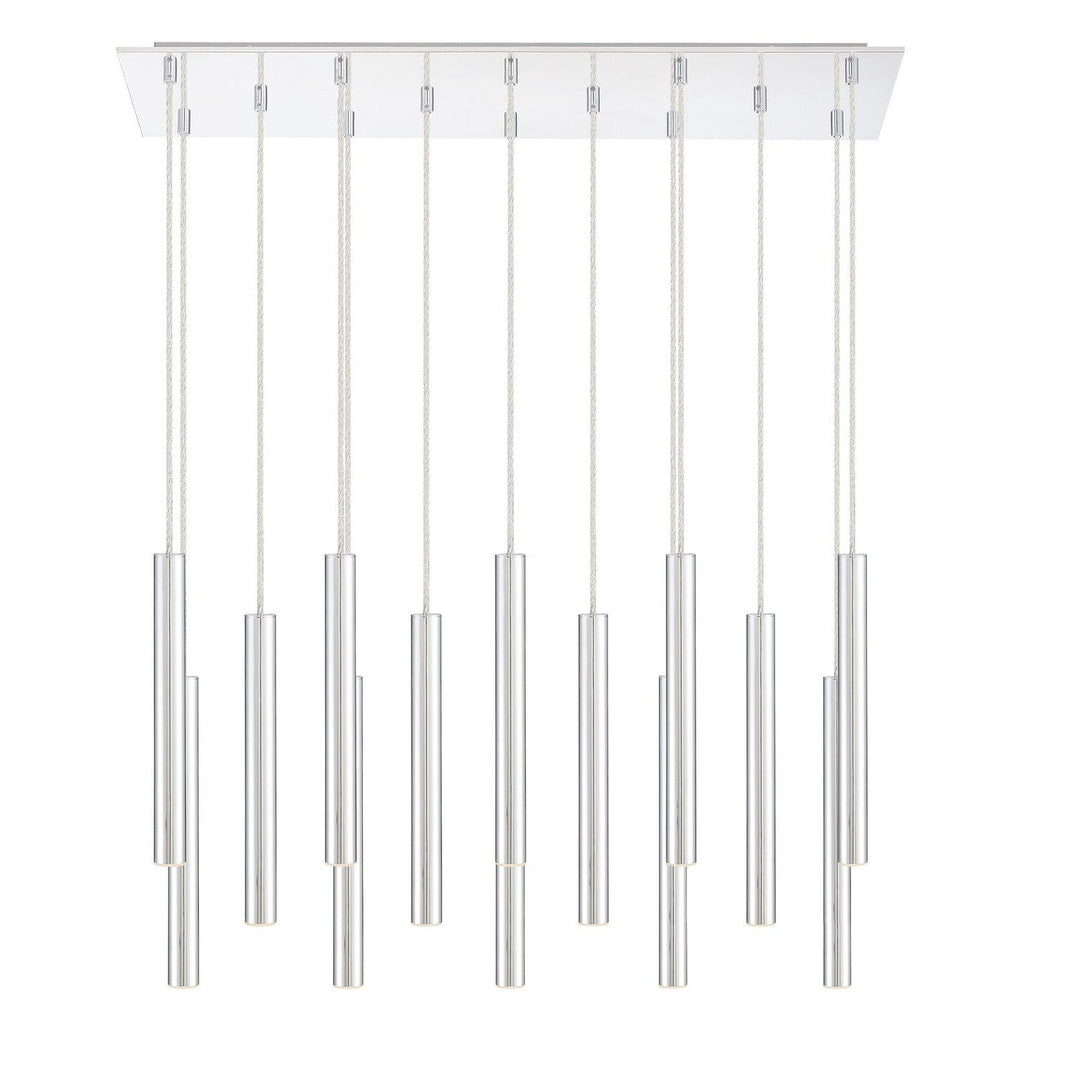 Z-Lite Forest 917MP12-CH-LED-14LCH Pendant Light - Chrome