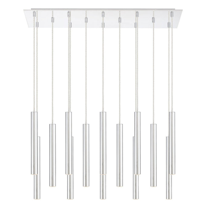 Z-Lite Forest 917MP12-CH-LED-14LCH Pendant Light - Chrome