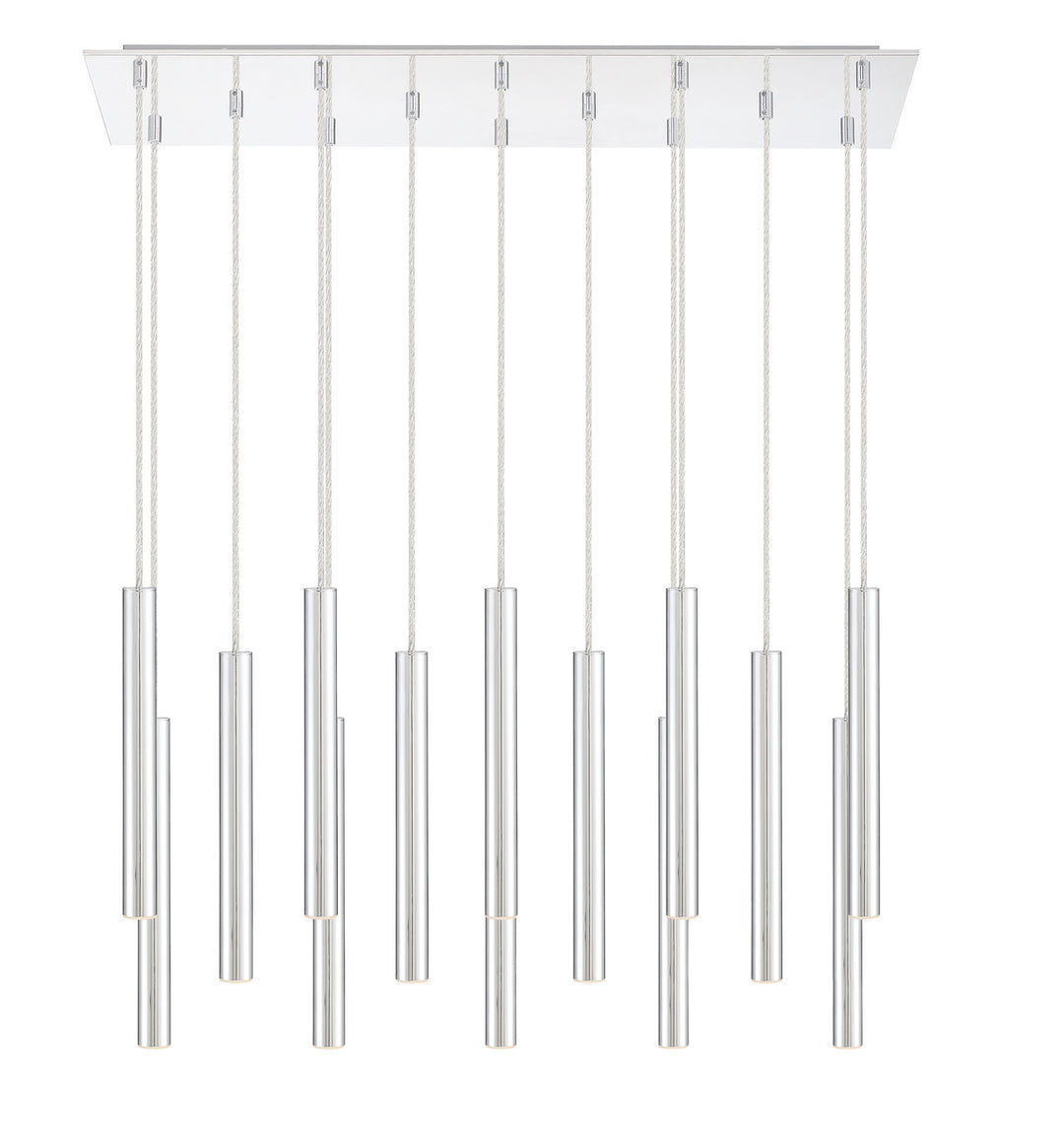 Z-Lite Forest 917MP12-CH-LED-14LCH Pendant Light - Chrome