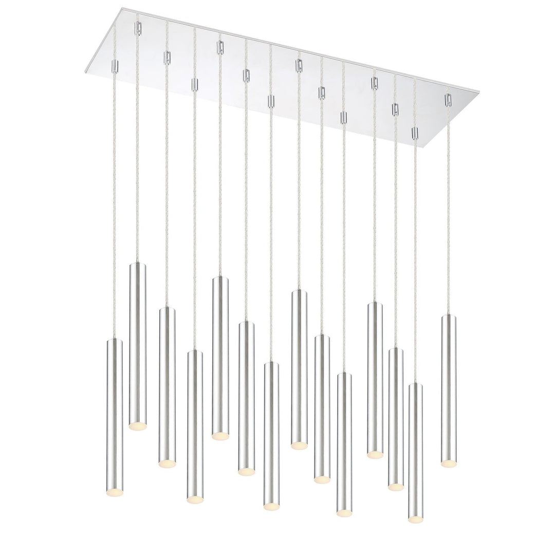 Z-Lite Forest 917MP12-CH-LED-14LCH Pendant Light - Chrome