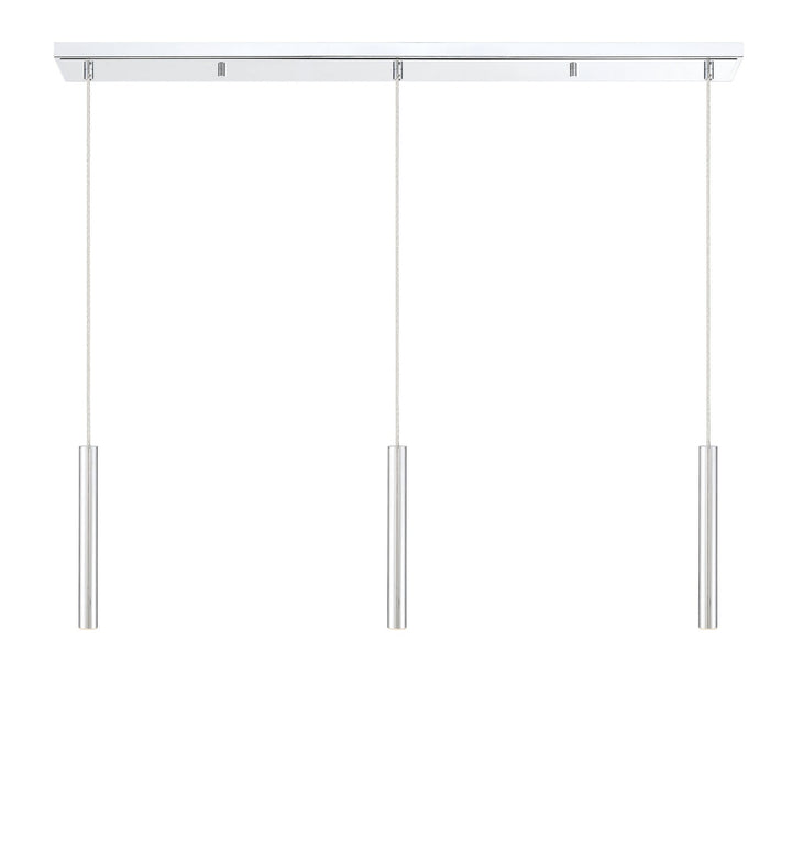 Z-Lite Forest 917MP12-CH-LED-3LCH Pendant Light - Chrome