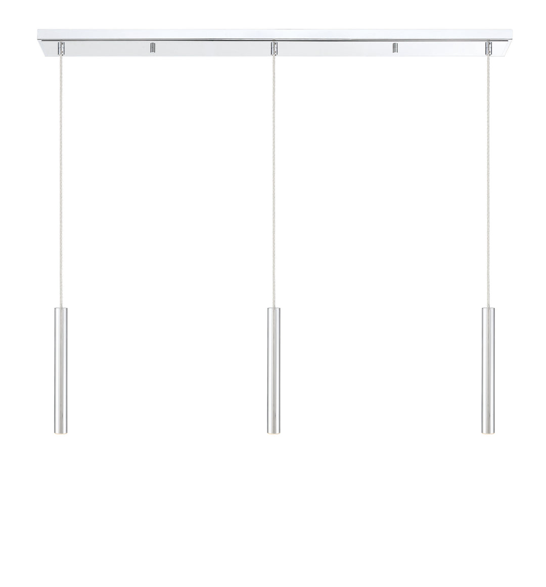 Z-Lite Forest 917MP12-CH-LED-3LCH Pendant Light - Chrome