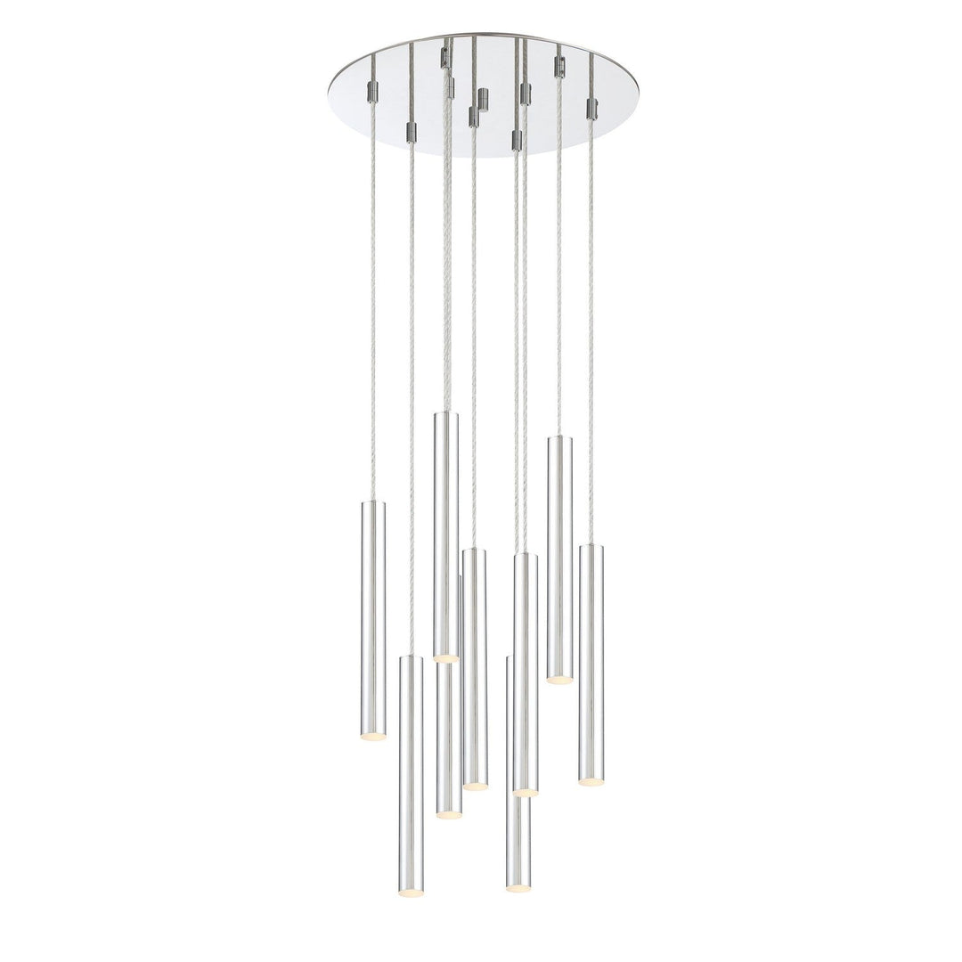 Z-Lite Forest 917MP12-CH-LED-9RCH Chandelier Light - Chrome