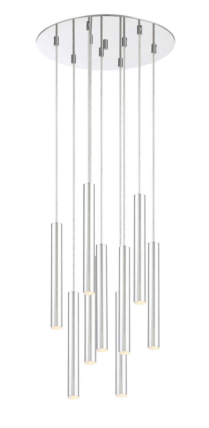 Z-Lite Forest 917MP12-CH-LED-9RCH Chandelier Light - Chrome