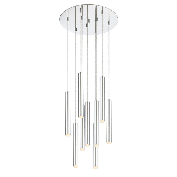 Z-Lite Forest 917MP12-CH-LED-9RCH Chandelier Light - Chrome