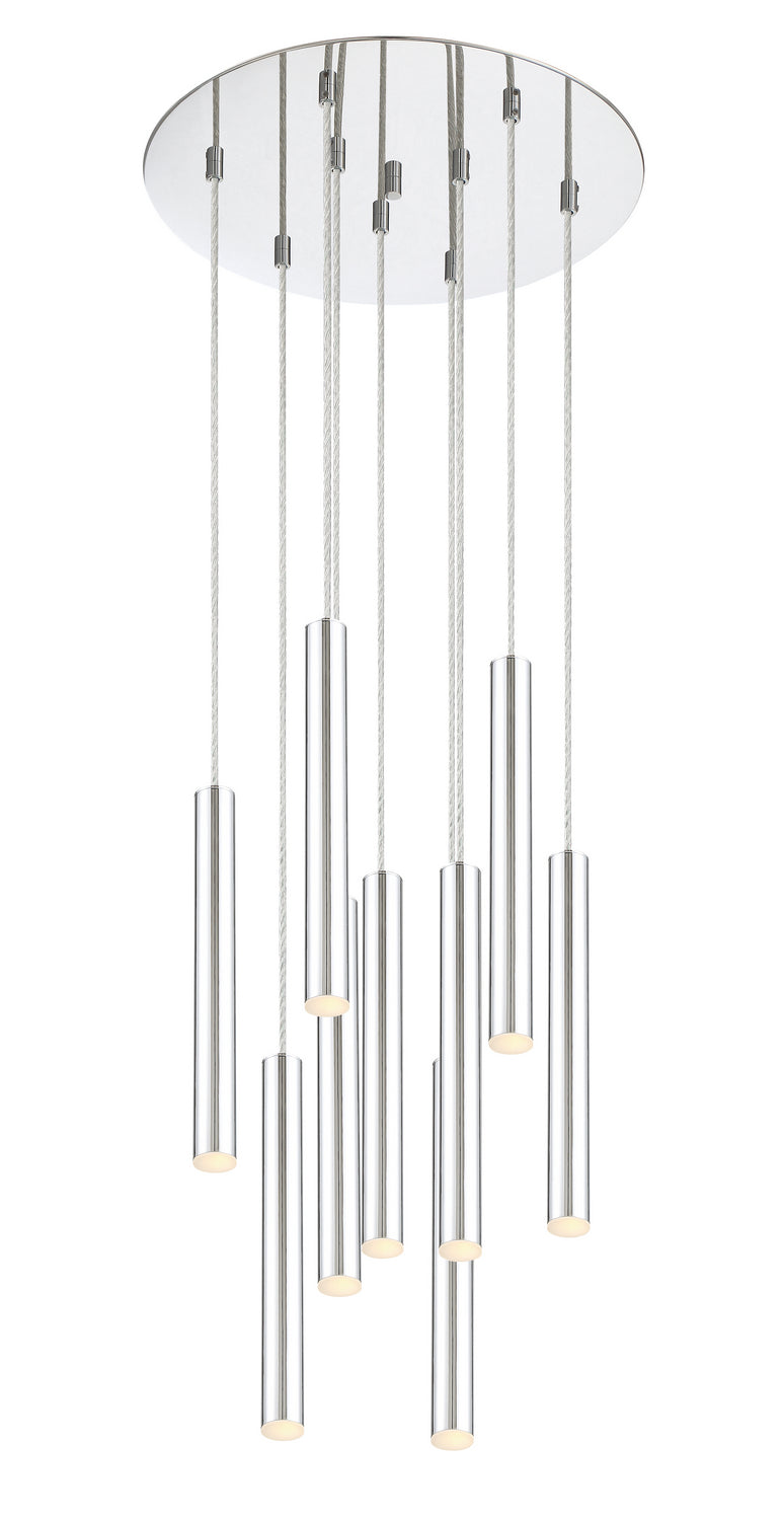 Z-Lite Forest 917MP12-CH-LED-9RCH Chandelier Light - Chrome