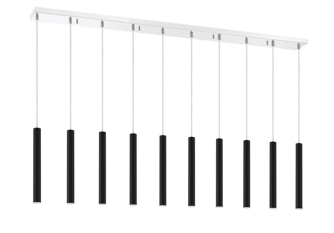 Z-Lite Forest 917MP12-MB-LED-10LCH Pendant Light - Chrome