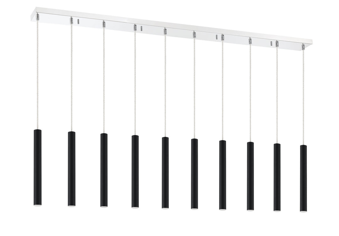 Z-Lite Forest 917MP12-MB-LED-10LCH Pendant Light - Chrome