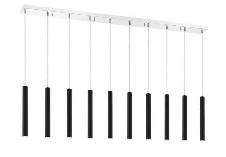 Z-Lite Forest 917MP12-MB-LED-10LCH Pendant Light - Chrome