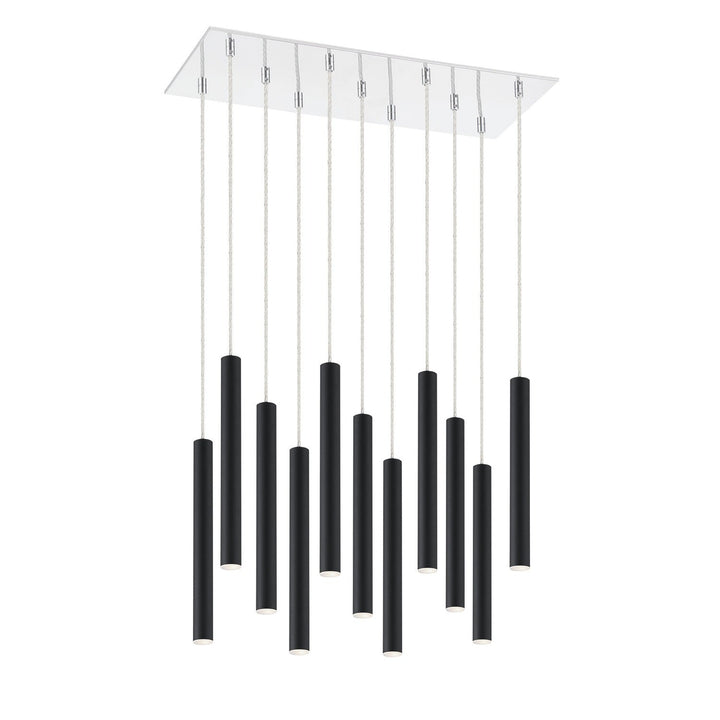 Z-Lite Forest 917MP12-MB-LED-11LCH Pendant Light - Chrome