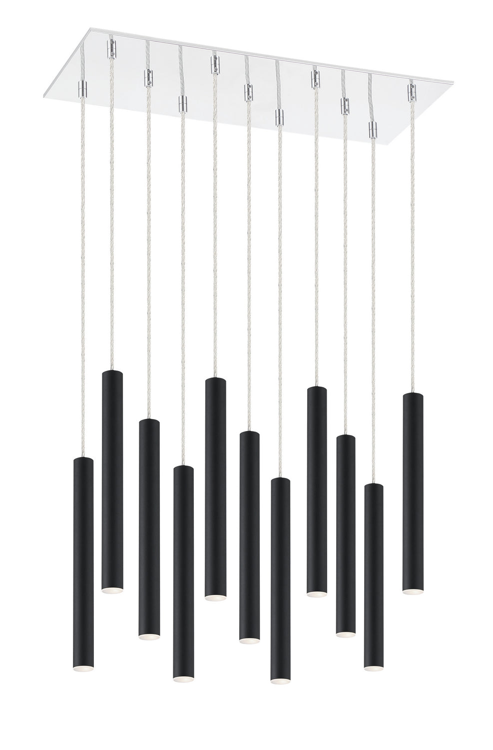 Z-Lite Forest 917MP12-MB-LED-11LCH Pendant Light - Chrome