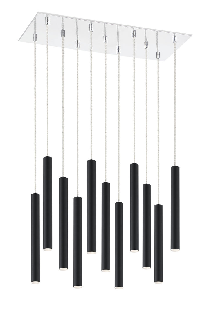 Z-Lite Forest 917MP12-MB-LED-11LCH Pendant Light - Chrome