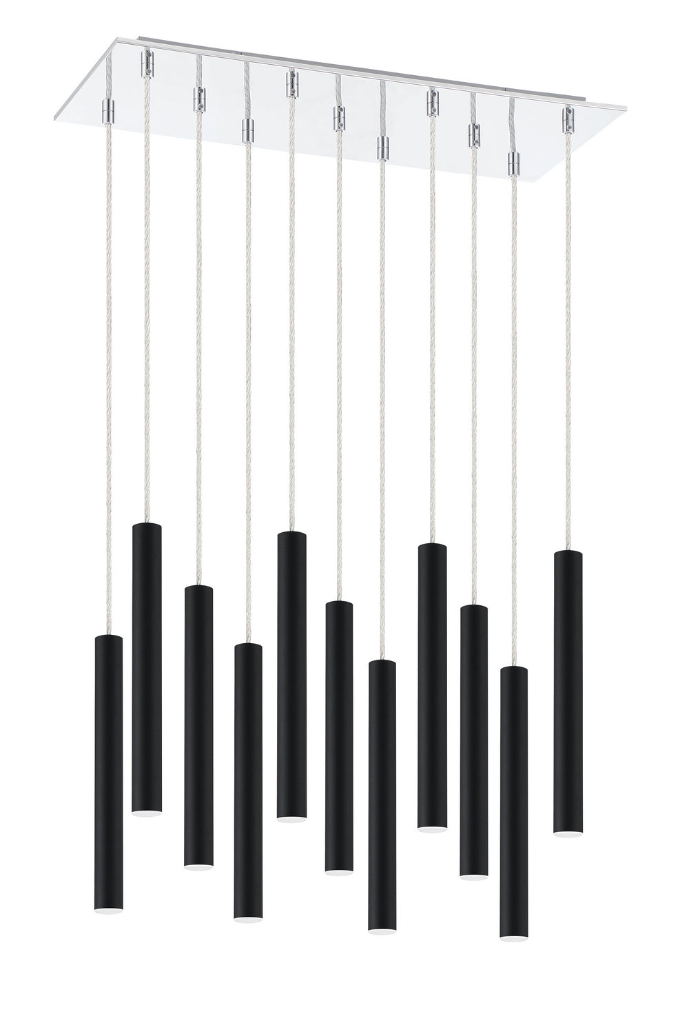Z-Lite Forest 917MP12-MB-LED-11LCH Pendant Light - Chrome