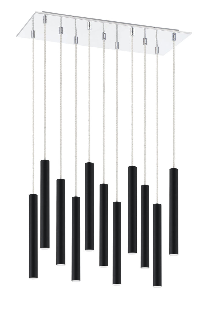 Z-Lite Forest 917MP12-MB-LED-11LCH Pendant Light - Chrome
