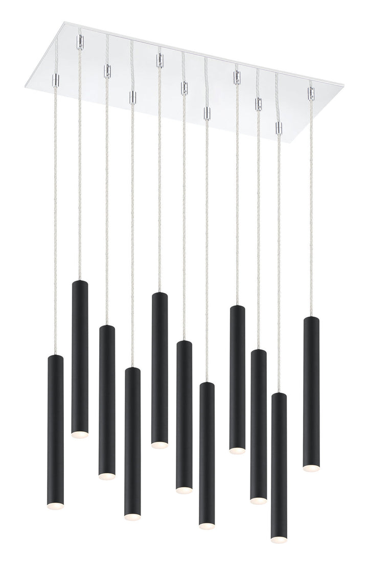 Z-Lite Forest 917MP12-MB-LED-11LCH Pendant Light - Chrome