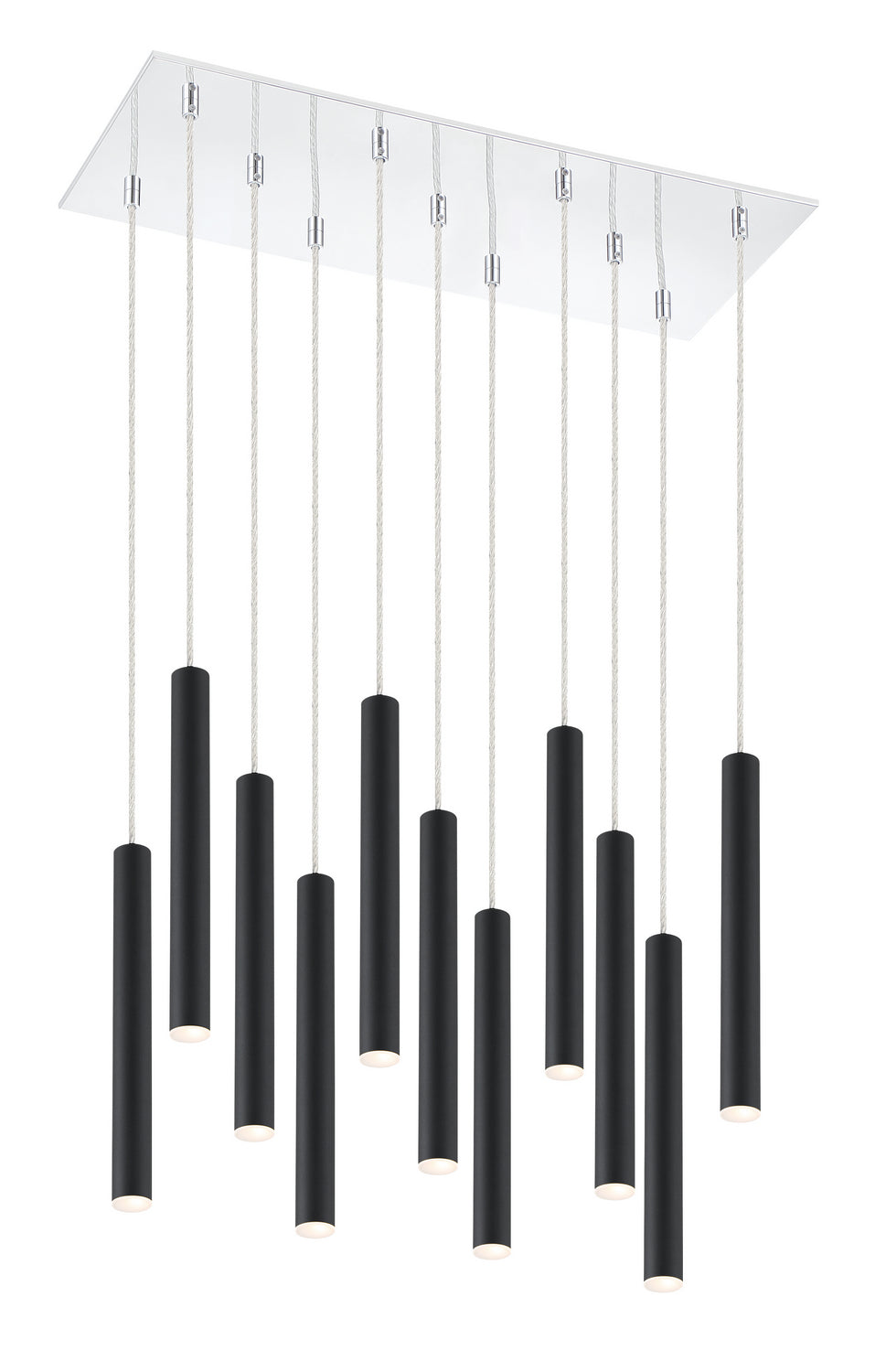 Z-Lite Forest 917MP12-MB-LED-11LCH Pendant Light - Chrome