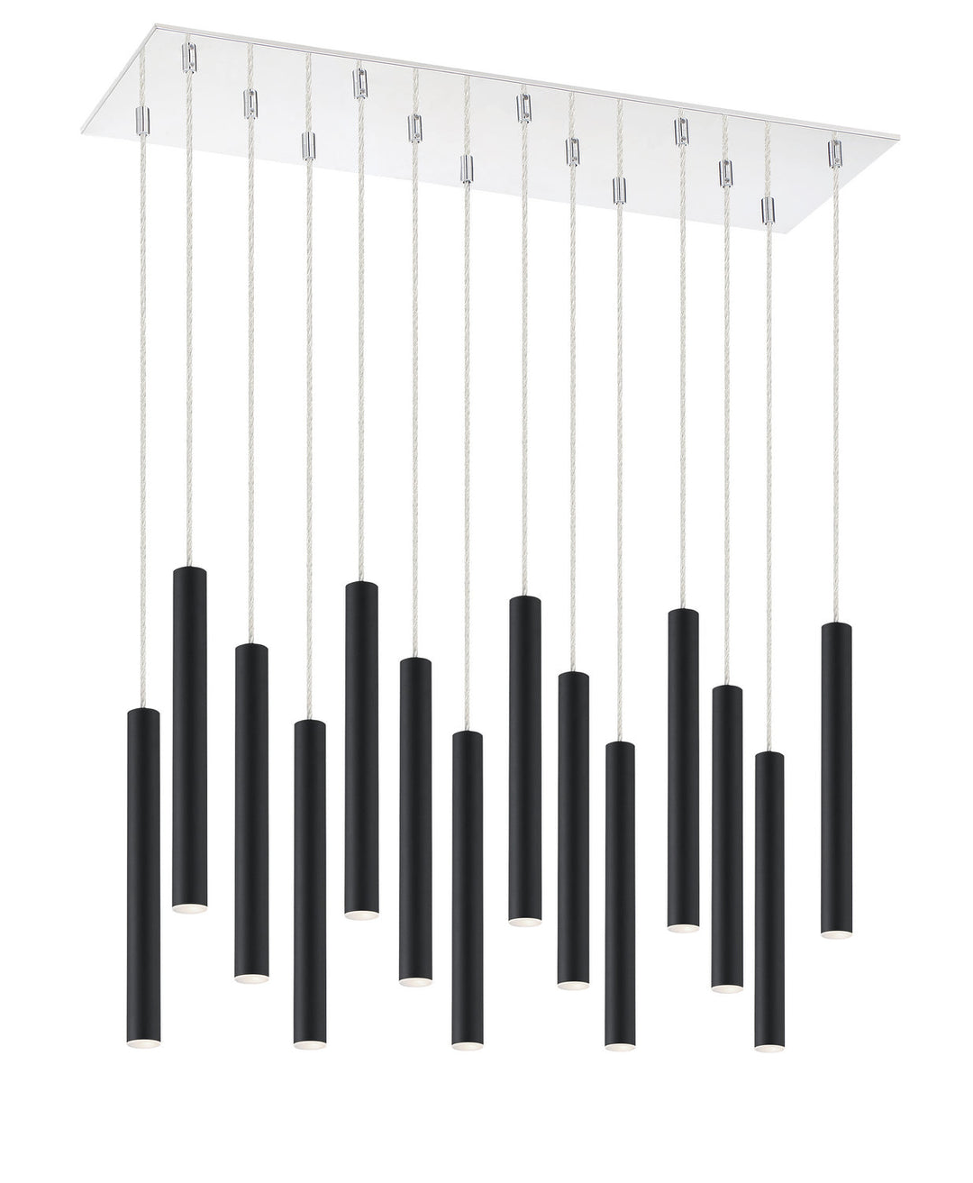 Z-Lite Forest 917MP12-MB-LED-14LCH Pendant Light - Chrome
