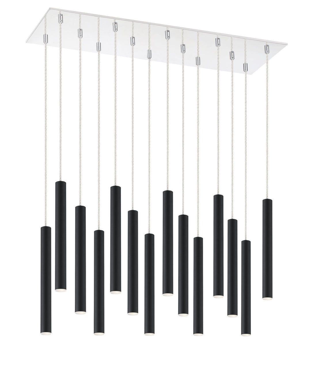 Z-Lite Forest 917MP12-MB-LED-14LCH Pendant Light - Chrome