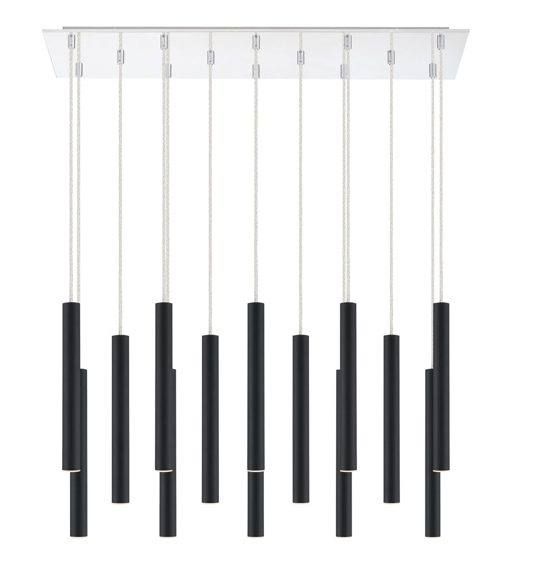 Z-Lite Forest 917MP12-MB-LED-14LCH Pendant Light - Chrome