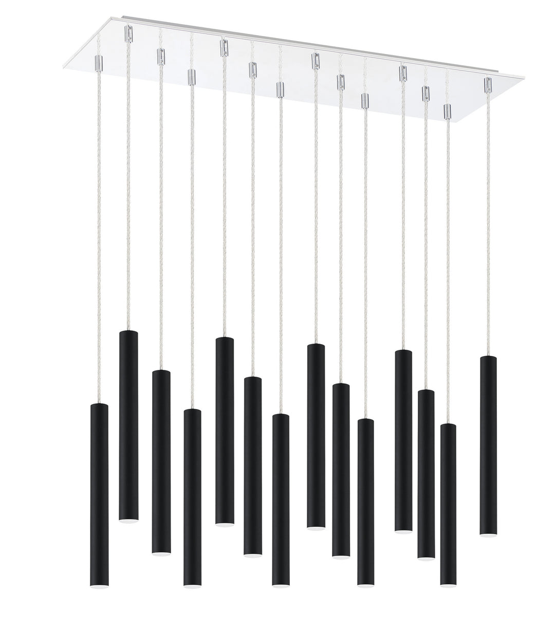 Z-Lite Forest 917MP12-MB-LED-14LCH Pendant Light - Chrome