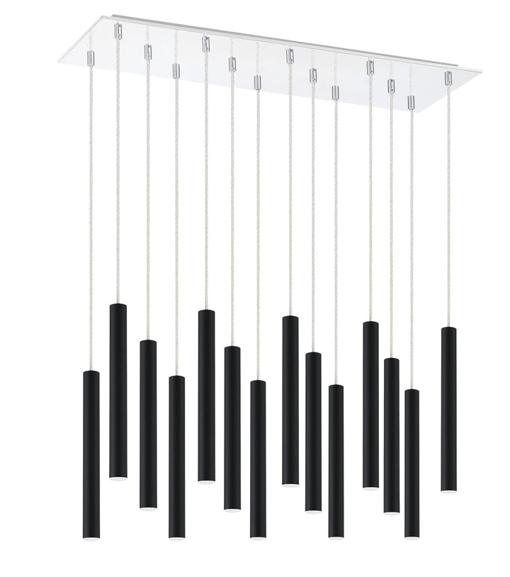 Z-Lite Forest 917MP12-MB-LED-14LCH Pendant Light - Chrome
